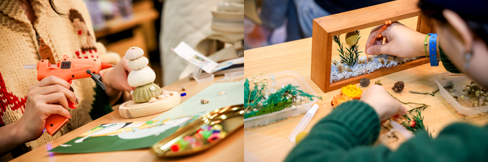 贝壳灯,永生花,手工制作