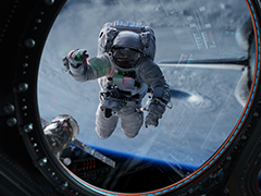 跑步、搓澡、追剧……太空生活也能如此豪横？