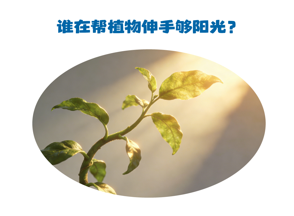 第487集 谁在帮植物伸“手”够阳光？