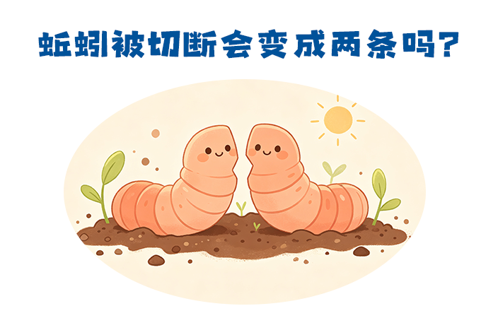 第499集 蚯蚓被切断会变成两条吗？