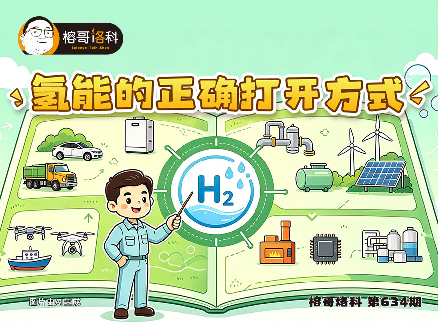 【榕哥烙科】第634期:氢能的正确打开方式