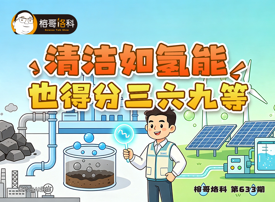 【榕哥烙科】第633期:清洁如氢能,也得分三六九等