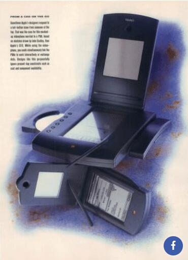 1995年 苹果设想中的iPhone是这个样子(图2)
