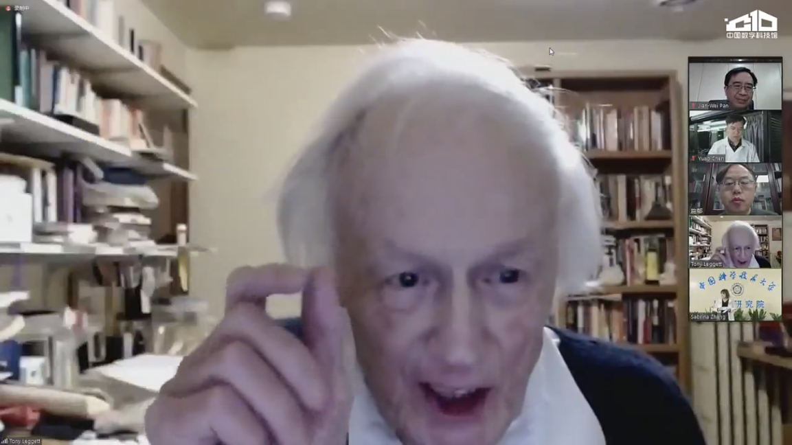 对话科学家;诺贝尔奖;安东尼·莱格特