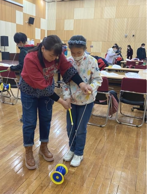 抖空竹“非遗+科技”活动 抖空竹“非遗+科技”活动