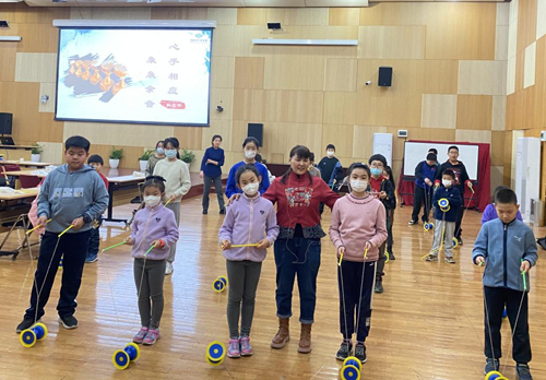 抖空竹“非遗+科技”活动 抖空竹“非遗+科技”活动