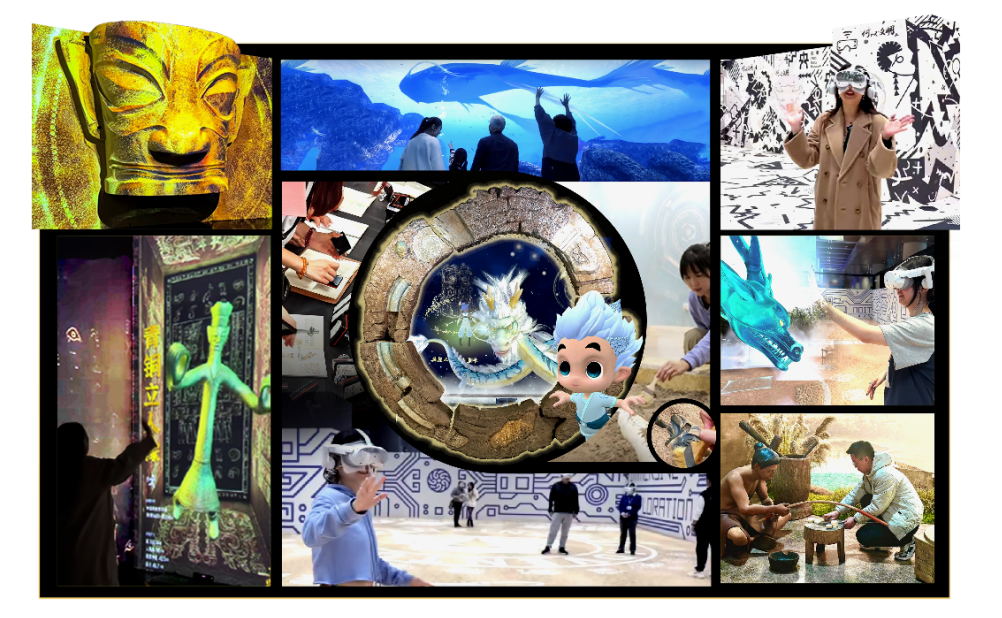 何以文明VR展,沉浸探索展