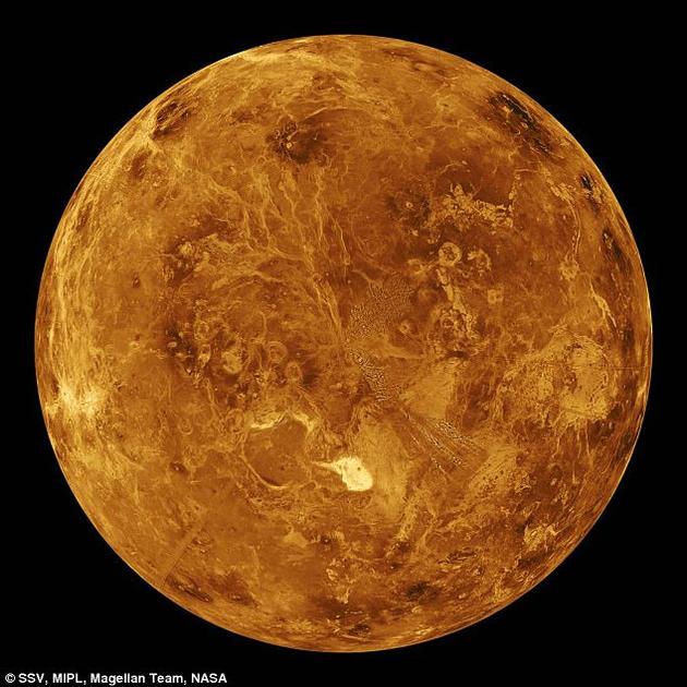金星大气压是地球的90倍，表面温度高达462摄氏度，金星被认为是太阳系最后可能存在生命的星球。