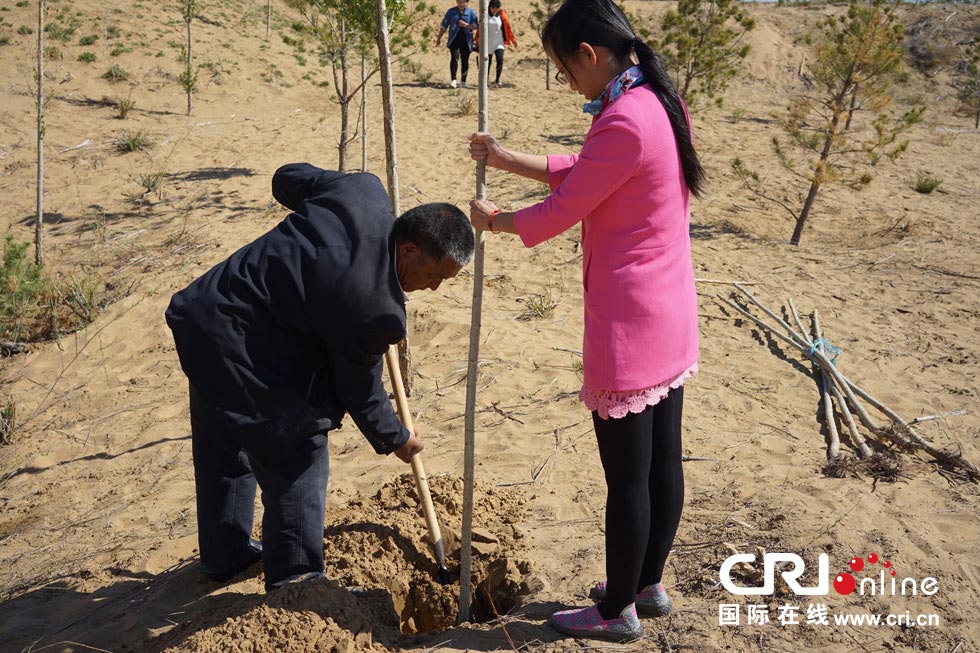 图片故事：大漠治沙人