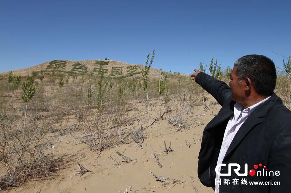 图片故事：大漠治沙人