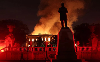火灾;巴西国家博物馆