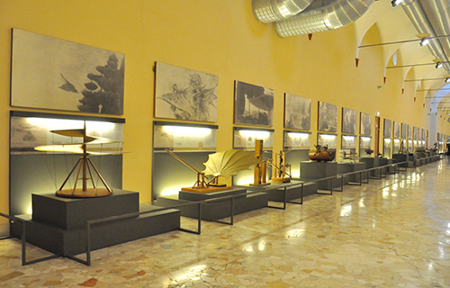达·芬奇科技博物馆,古今科技,意大利最大的科技博物馆