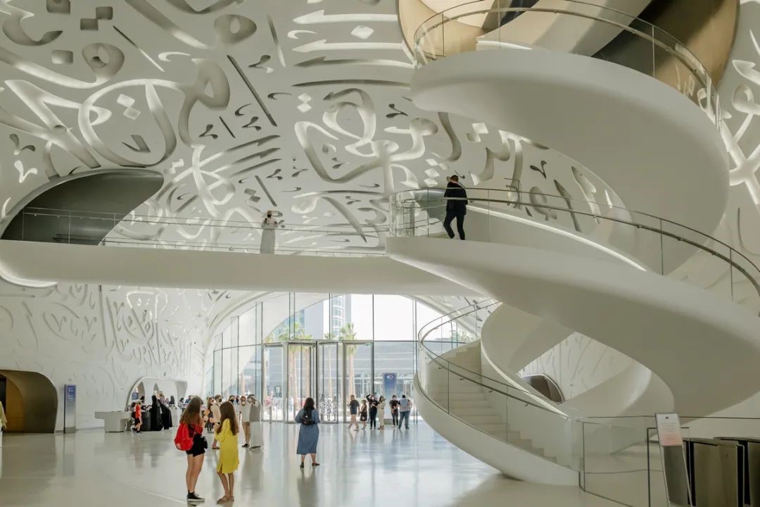 迪拜未来博物馆内部,迪拜未来博物馆内部空间,迪拜未来博物馆大厅