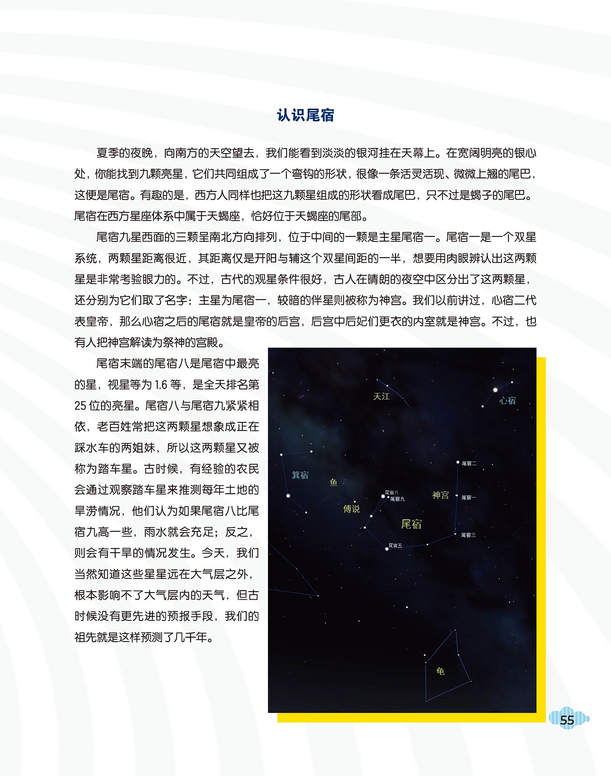 中秋诗词,认识心宿二,了解尾宿