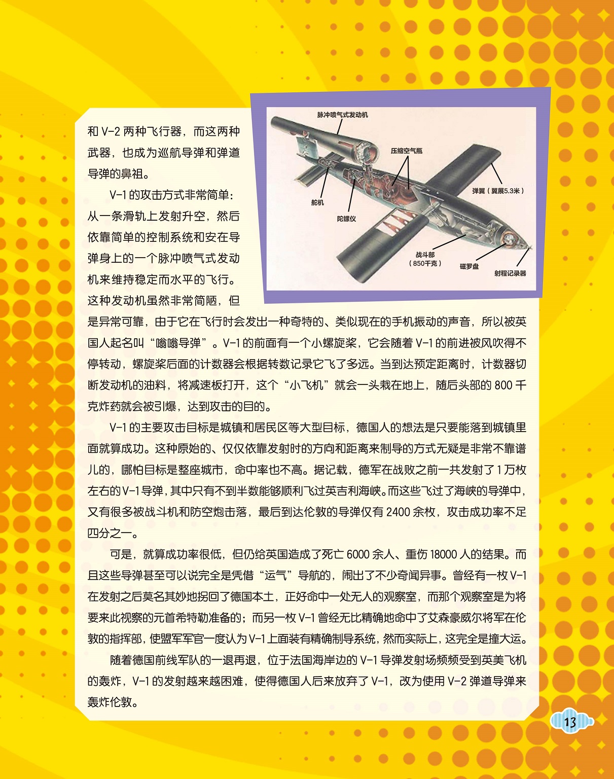 简单的控制系统,使用V2轰炸伦敦