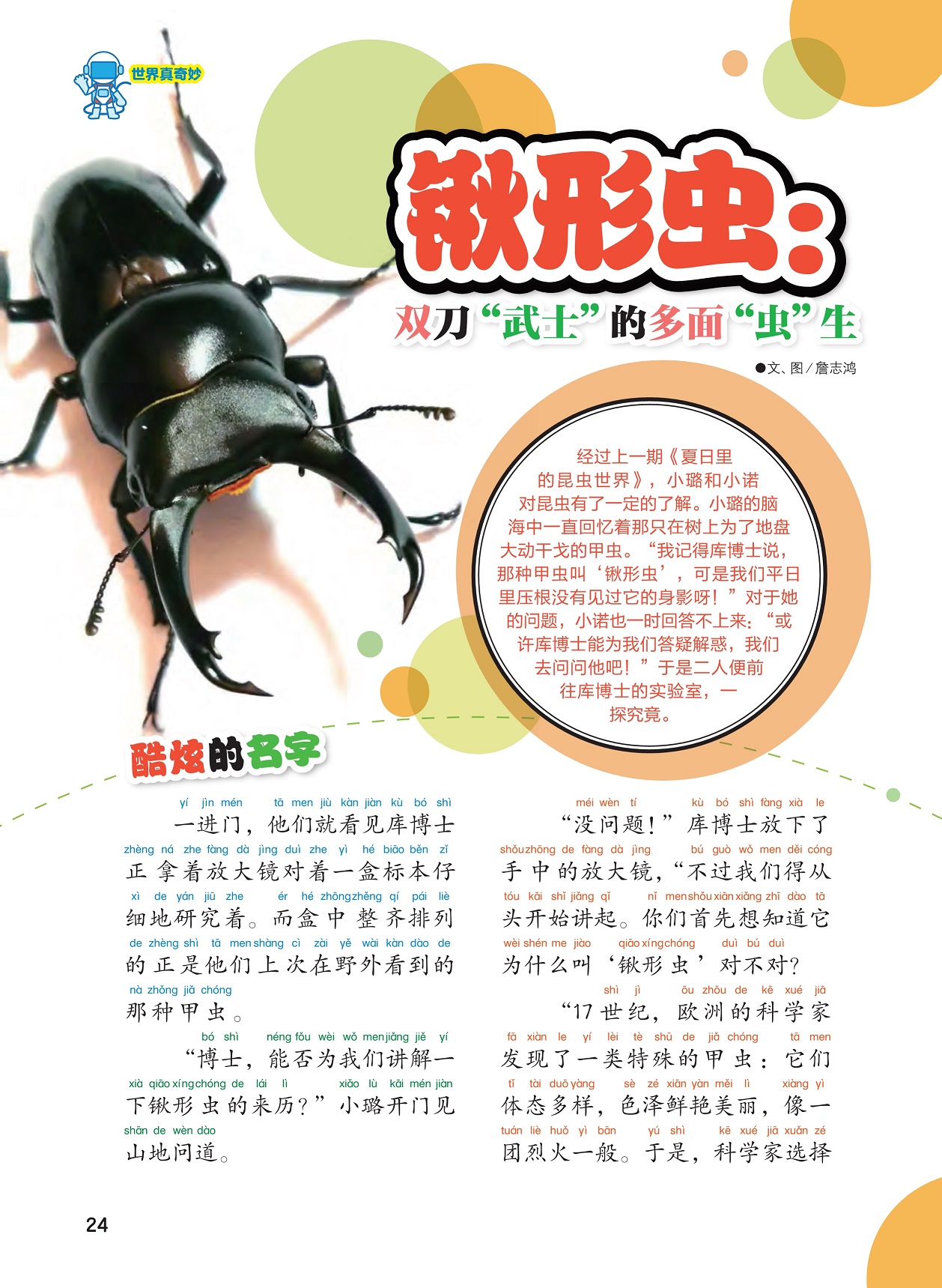 锹形虫 双刀 武士 的多面 虫 生 中国数字科技馆 锹形虫 双刀 武士 的多面 虫 生 中国数字科技馆