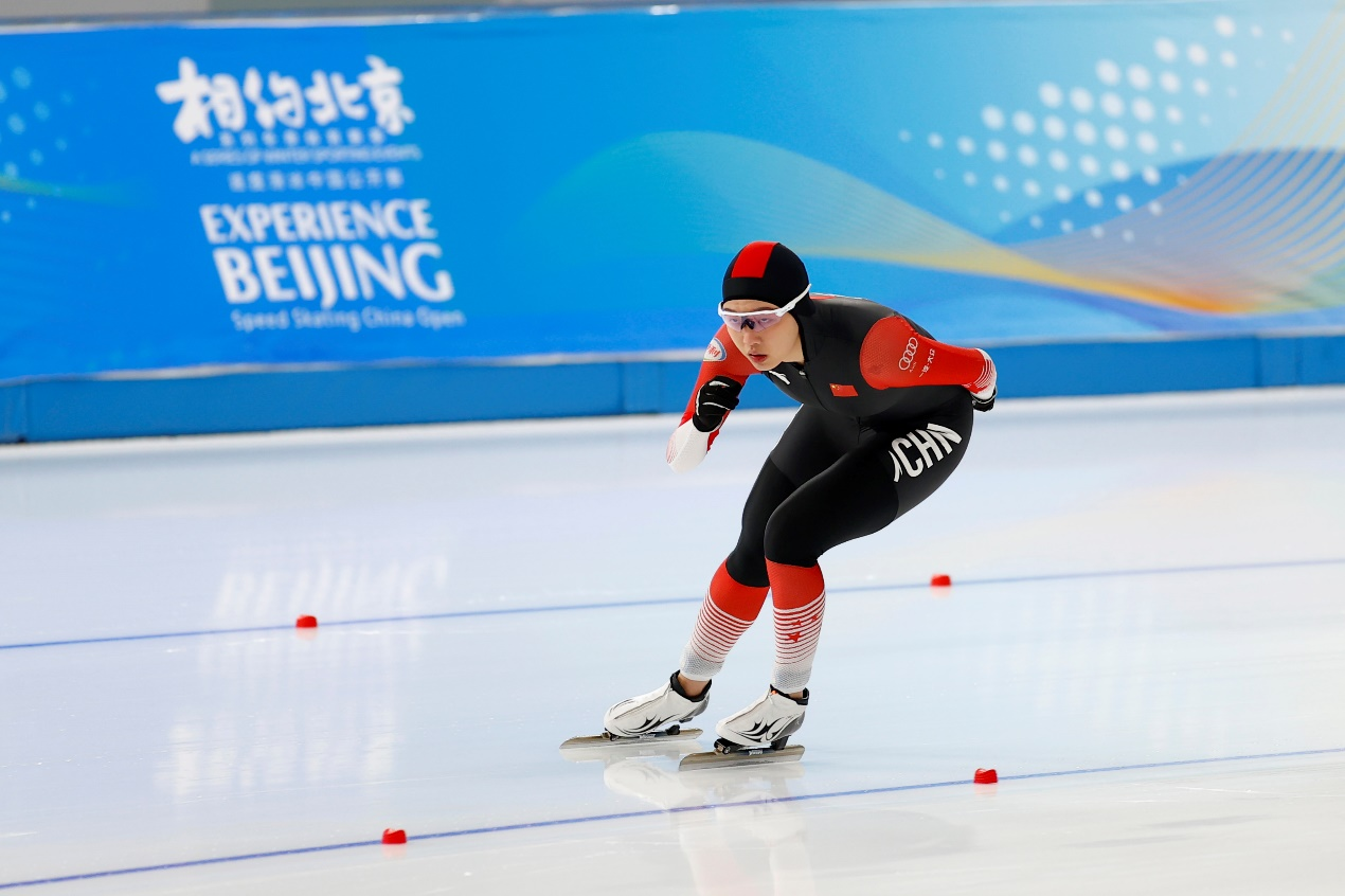 北京冬奥测试赛,速度滑冰中国公开赛,冰丝带