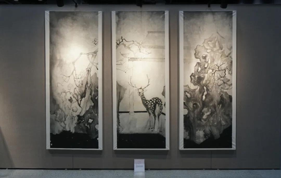 卿泰卯;林空鹿饮溪 卿泰卯;林空鹿饮溪