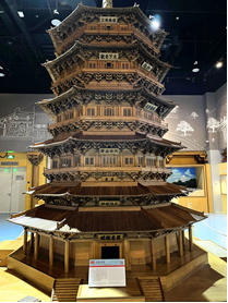 “应县木塔”展品,应县木塔设计原理,中国科技馆 “应县木塔”展品,应县木塔设计原理,中国科技馆
