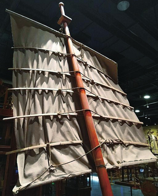 硬帆,平衡纵帆,中国早期的风帆 硬帆,平衡纵帆,中国早期的风帆