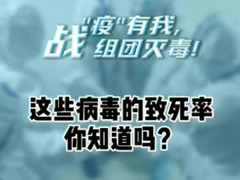 这些病毒的致死率你知道吗？