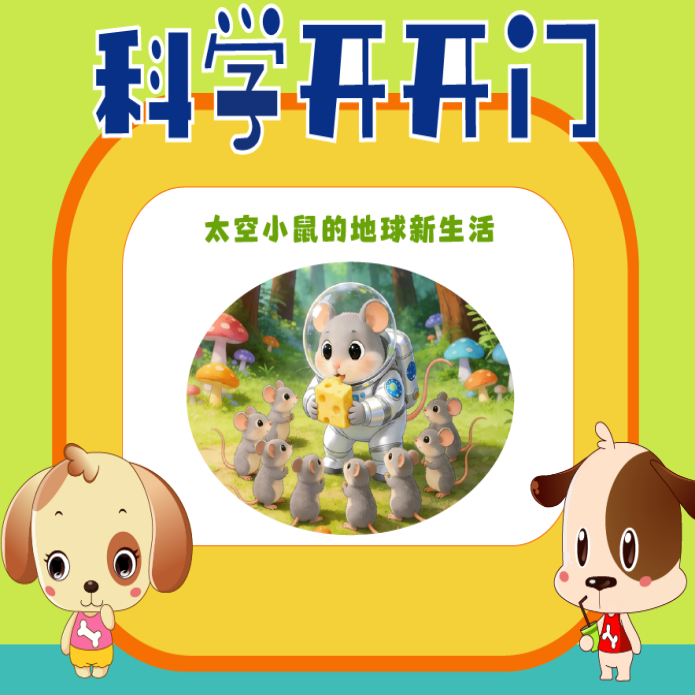【科学开开门】第477集 太空小鼠的地球新生活