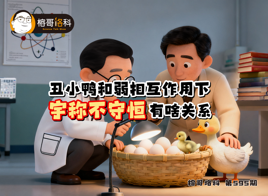 【榕哥烙科】第595期：丑小鴨和弱相互作用下宇稱不守恒有啥關系