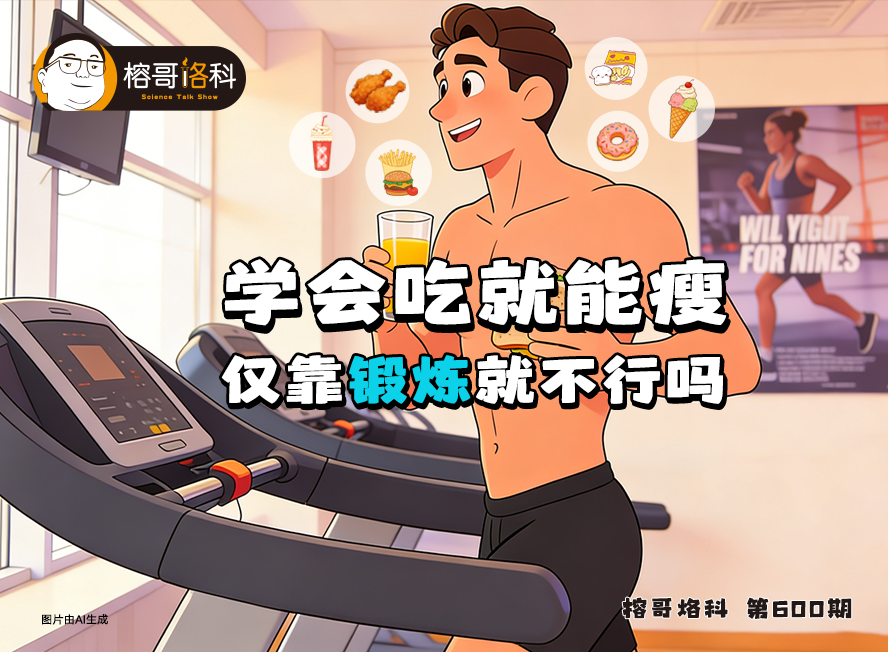 【榕哥烙科】第600集：学会吃就能瘦，仅靠锻炼就不行吗
