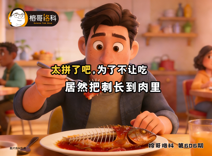 【榕哥烙科】第606期：太拼了吧，为了不让吃居然把刺长到肉里