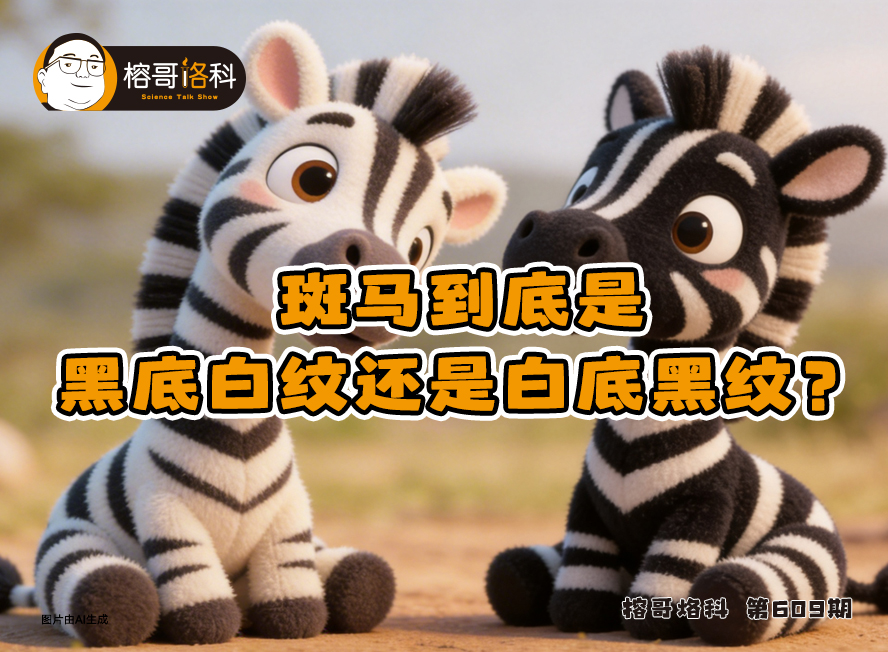 【榕哥烙科】第609期：斑马到底是黑底白纹还是白底黑纹？