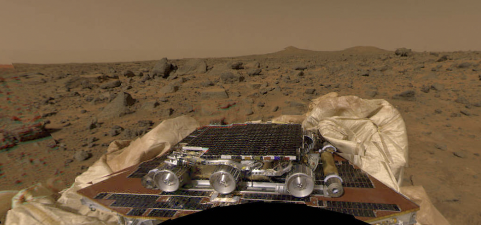 美国第一辆火星车图片