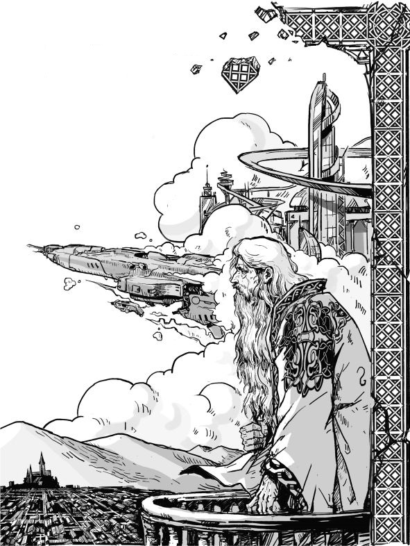 冬至,科幻小说,插画