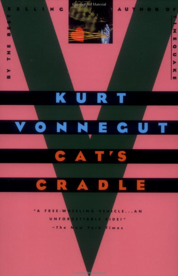 《猫的摇篮》英文书封面