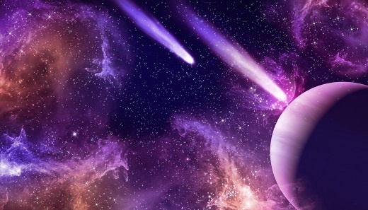 探测彗星上的极光 探测彗星上的极光