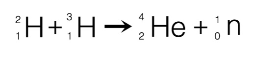 氘和氚的聚变反应方程式