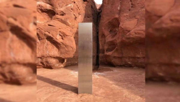 在犹他州沙漠中发现的这个《2001:太空漫游》模样的金属巨石是什么? 在犹他州沙漠中发现的这个《2001:太空漫游》模样的金属巨石是什么?