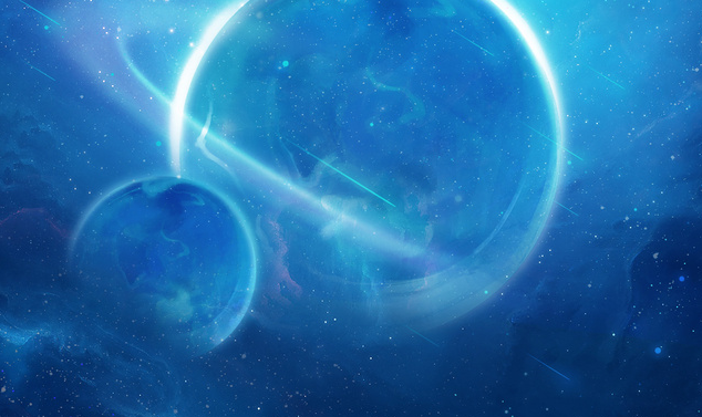 为了防止外星细菌入侵，宇航员正在天上测试新材料