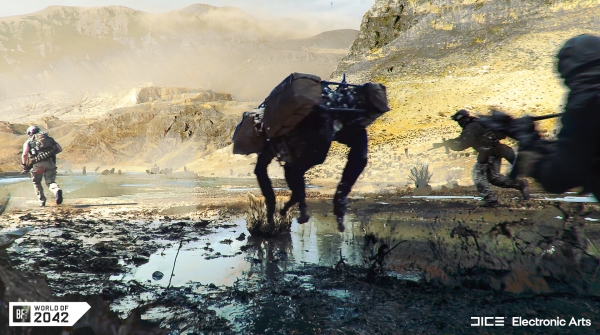 机器狗，战斗机器人