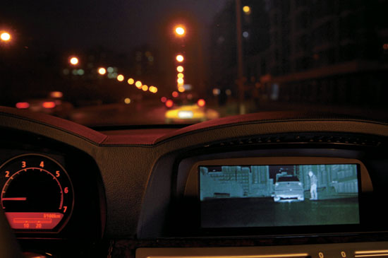 科技令黑夜更加明亮 试驾宝马760li夜视版