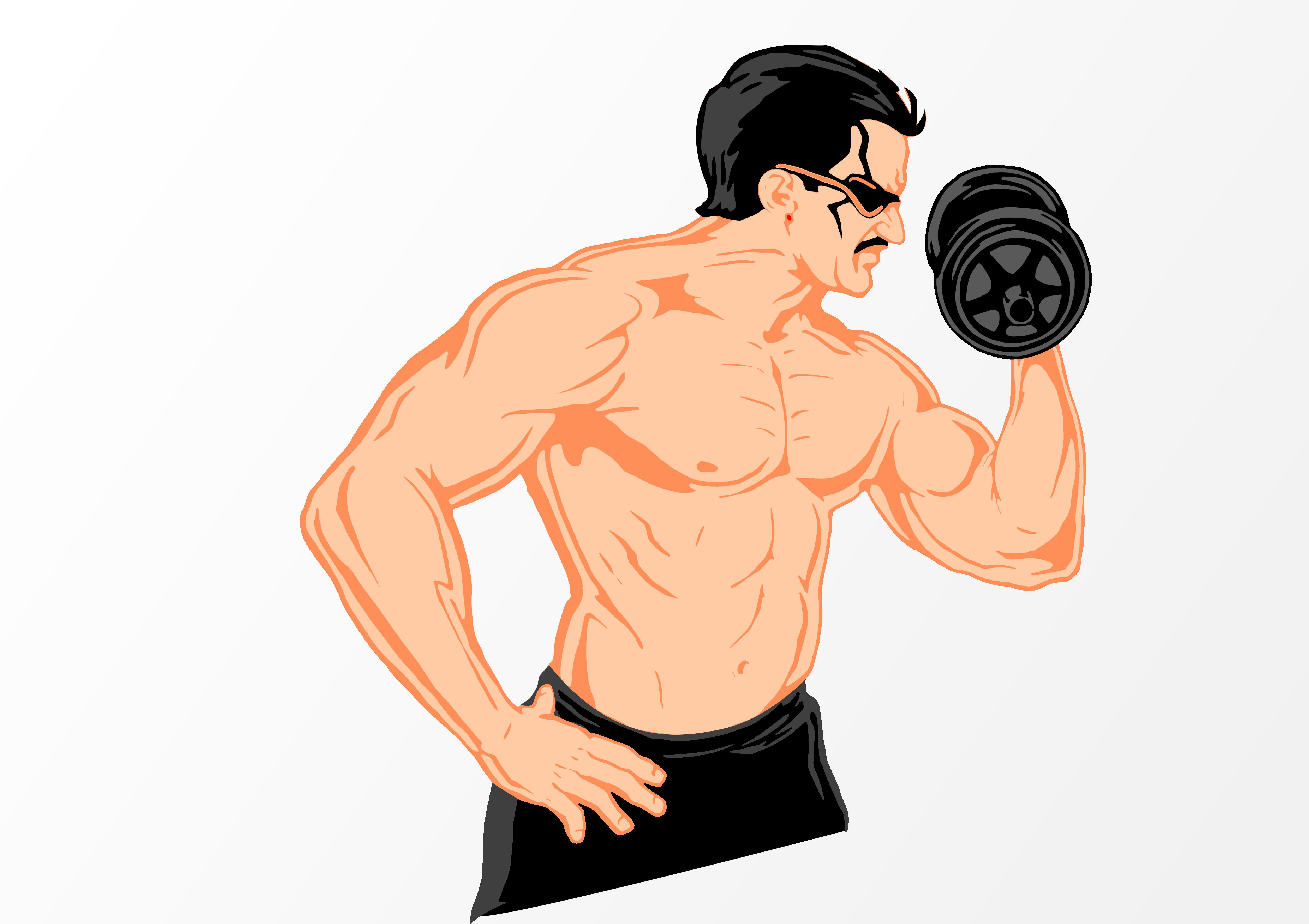 强壮,体格好的人越容易中暑吗