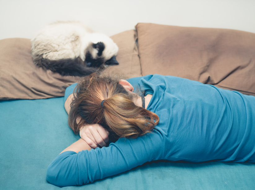 趴着睡觉胃下垂吗