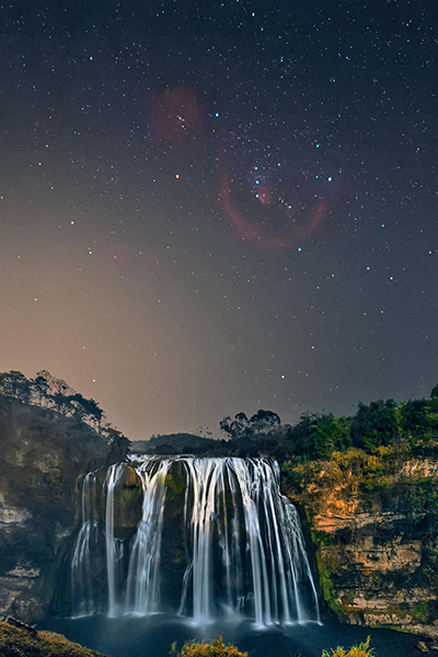 100张;照片;中国星空