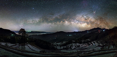 100张;照片;中国星空