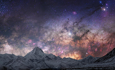 100张;照片;中国星空