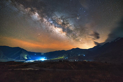 100张;照片;中国星空