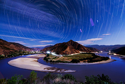 100张;照片;中国星空