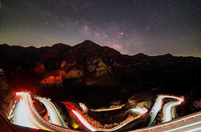 100张;照片;中国星空