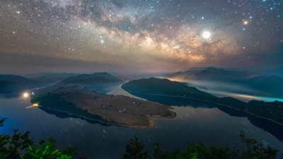 100张;照片;中国星空