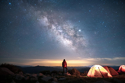 100张;照片;中国星空