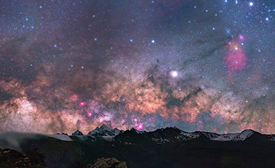 100张;照片;中国星空